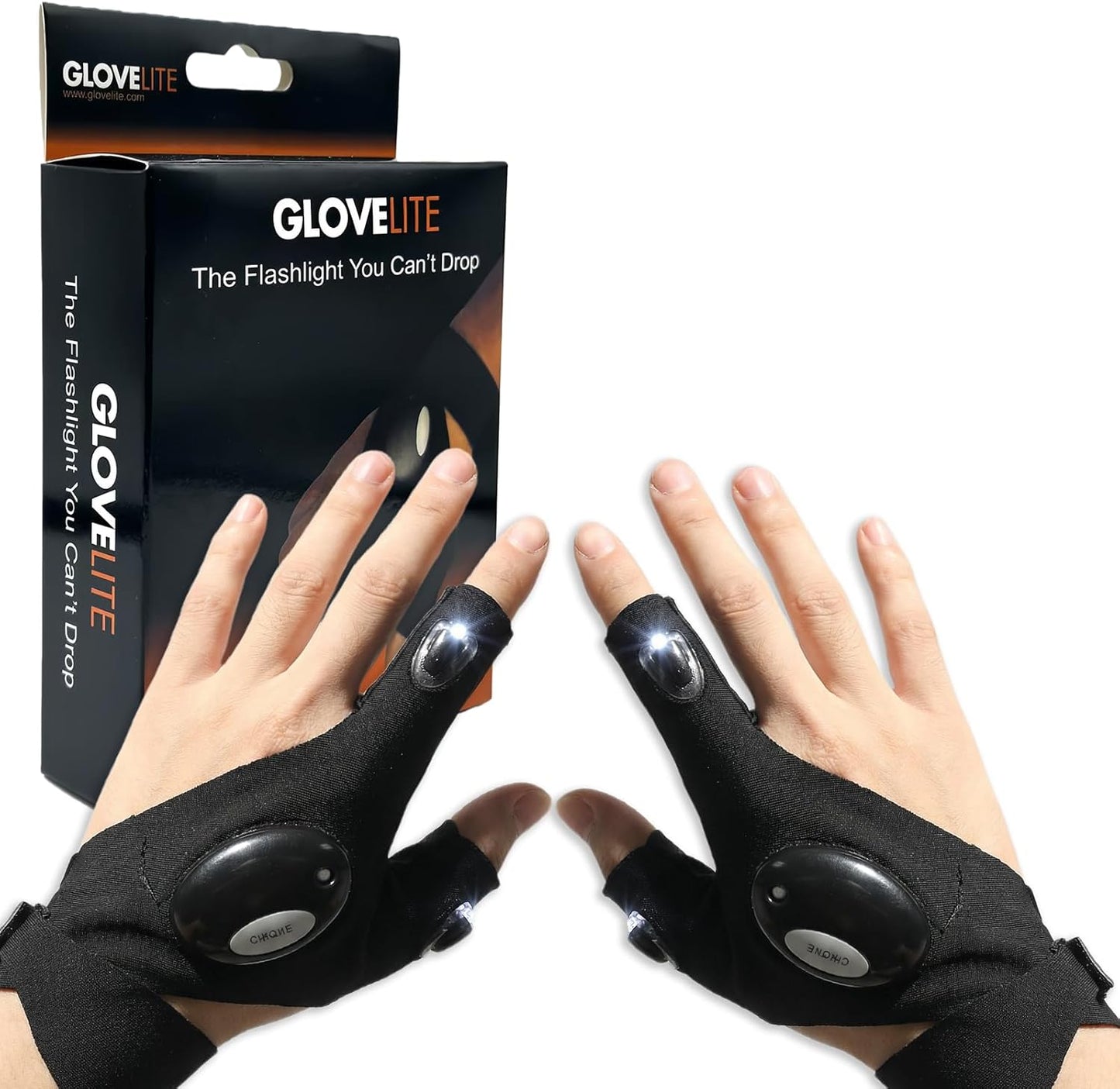 Guantes linterna LED regalo único para hombre
