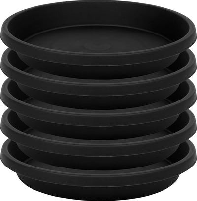 5 Platillos Plástico para Plantas 6-20pulg Resistentes