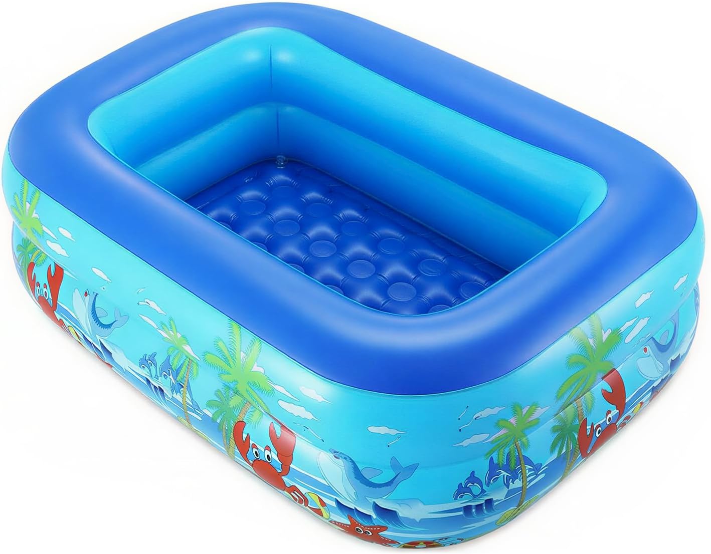 Piscina Inflable 45x32pulg Azul para Fiesta Verano