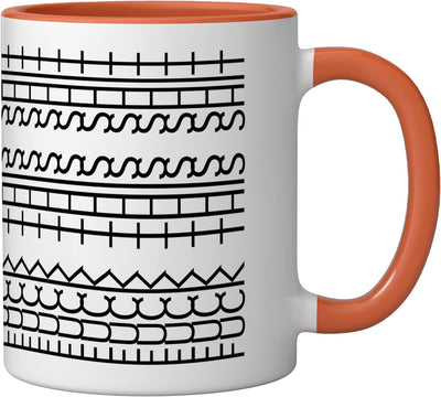 Taza cerámica con mensaje oculto para compañeros de trabajo