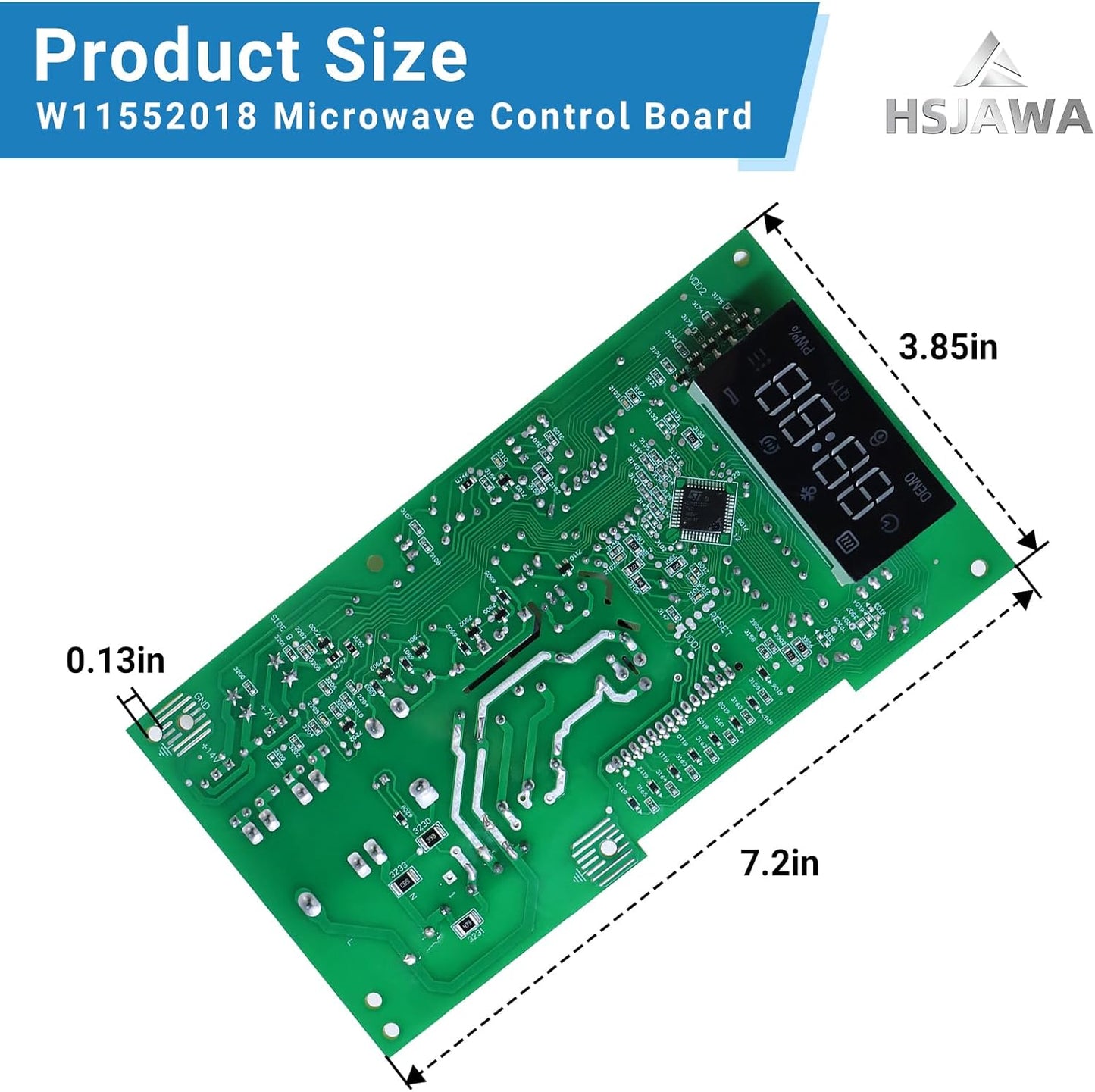 Placa control microondas Whirlpool repuesto