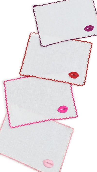 Juego servilletas cóctel para mujer