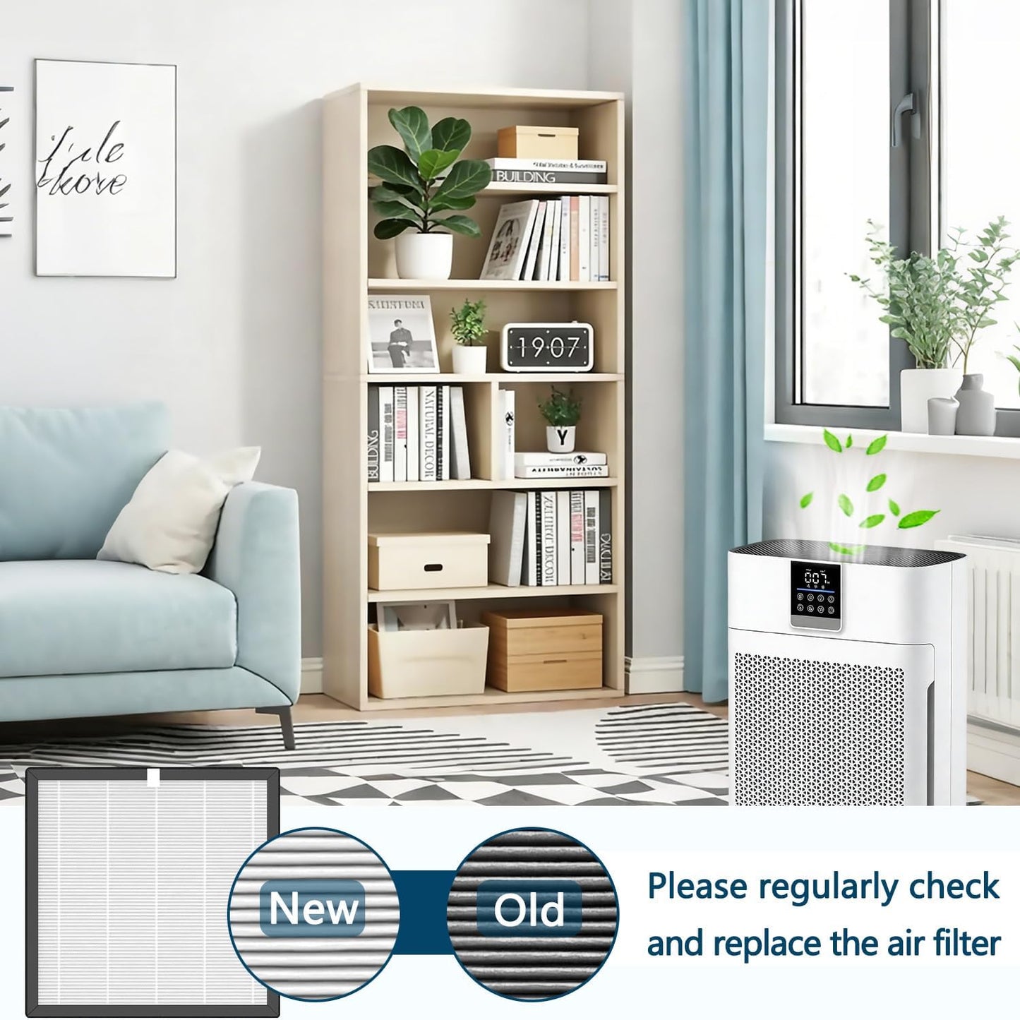 Filtro AP2410 HEPA CarbonTrue 2en1 comp 2