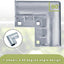 4 Soportes Puerta Aluminio 90° 1-3/8pulg Aire Libre