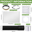 Kit ventilación secadora 4pulg conector manguera negro