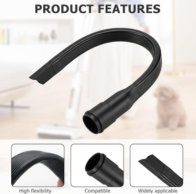 Herramienta al vacío 25pulg accesorio plano flex 1-1/4 y 1-3/8