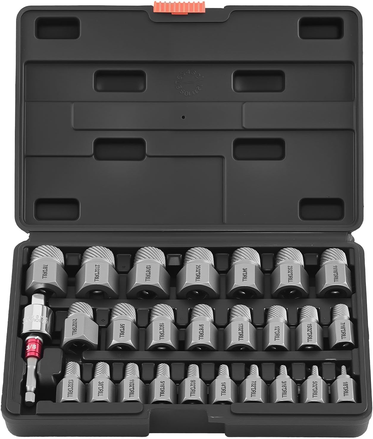 Set 27 Extractores Pernos Hexagonales Acero Resistente