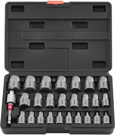 Set 27 Extractores Pernos Hexagonales Acero Resistente