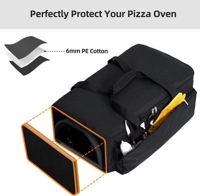 Bolsa transporte Ooni Koda 12 con bolsillos acolchada resistente