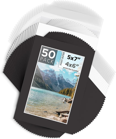 Tableros para fotos 5x7 sin ácidos 4 capas incluye bolsas