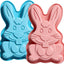 Moldes de conejo de Pascua de silicona paquete 2