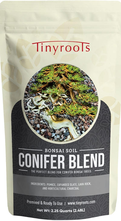 Mezcla suelo bonsái coníferas 2.25qt formulada para enebros y pinos