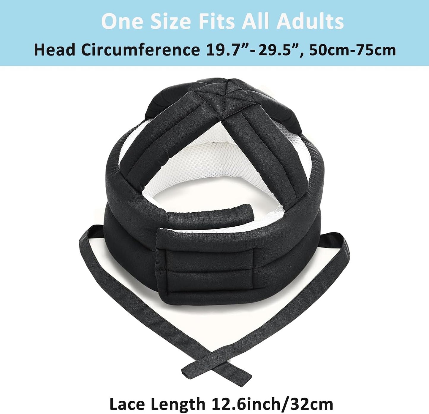 Casco protector para adultos mayores ajustable transpirable