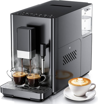 Cafetera Espresso Todo en Uno 20 Bar Molinillo Integrado