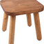 Taburete madera soporte plantas interior 9.3pulg alto