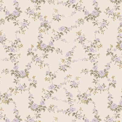Papel tapiz floral autoadhesivo impermeable 17x79pulg dormitorio