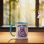 Taza Cerámica Ratoncito Azul/Blanco
