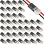 40 Pzas Conector Doble Bajo Voltaje 2 Pines