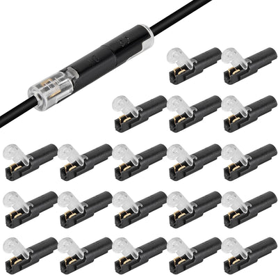 20 Pzas Conector Cables Led 1 Pin Sin Cortar