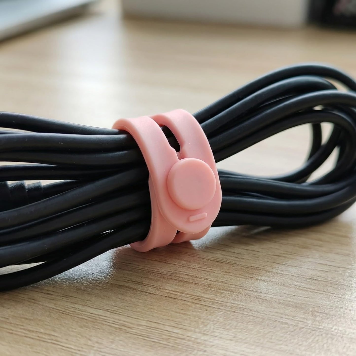 Pack 56 bridas silicona 3.15pulg organizador cables
