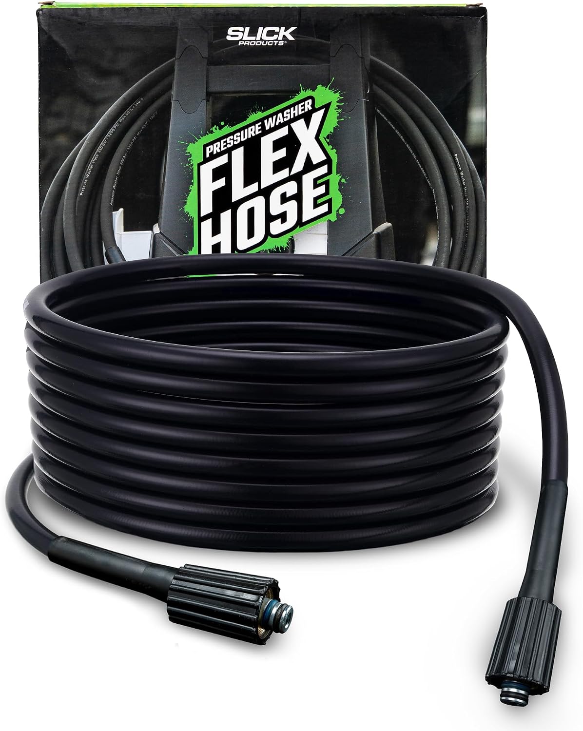 Manguera flexible lavadora presión 40ft sin torceduras