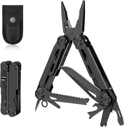 Multiherramienta acero inox 14en1 con cortador alambre y clip