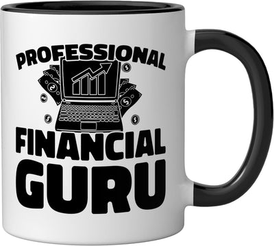 Taza cerámica para asesor financiero Wealth Investment