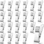 22 Clips Acero Inox Mini para Manualidades y Hornear