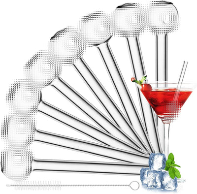 Cuentas de vidrio para tumbler 16 oz, sin BPA, reutilizables transparentes delgadas para café frío y bebidas calientes