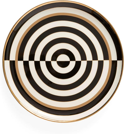 Bandeja redonda para servir Op Art Jonathan Adler