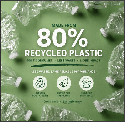 Bolsas excremento perro a prueba fugas 80% reciclado 270 pzas