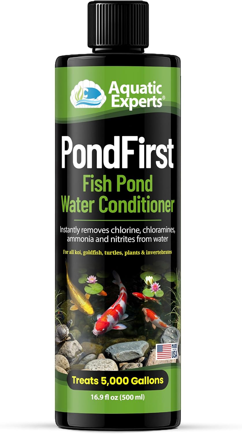 Acondicionador agua estanques koi y peces dorados