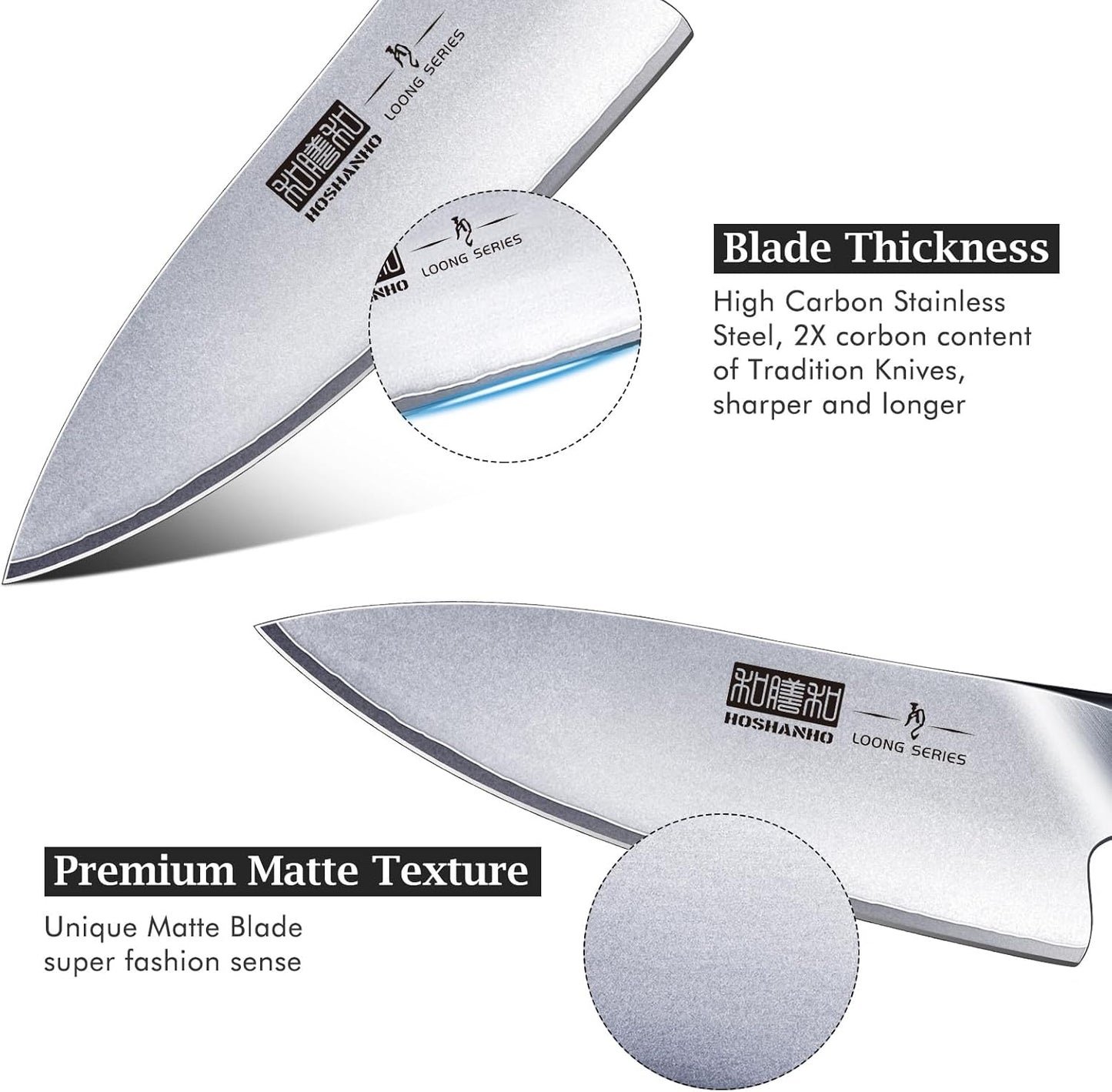 Cuchillo Chef Acero Japonés 6pulg Antiderrap Mango Ergonómico