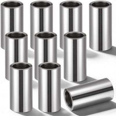 10 Espaciadores Acero Inox 1pulg x 3/4pulg x 1-1/2pulg Redondos