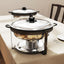 Set 2 Pzas Chafer Acero Inox 5qt Redondo Catering