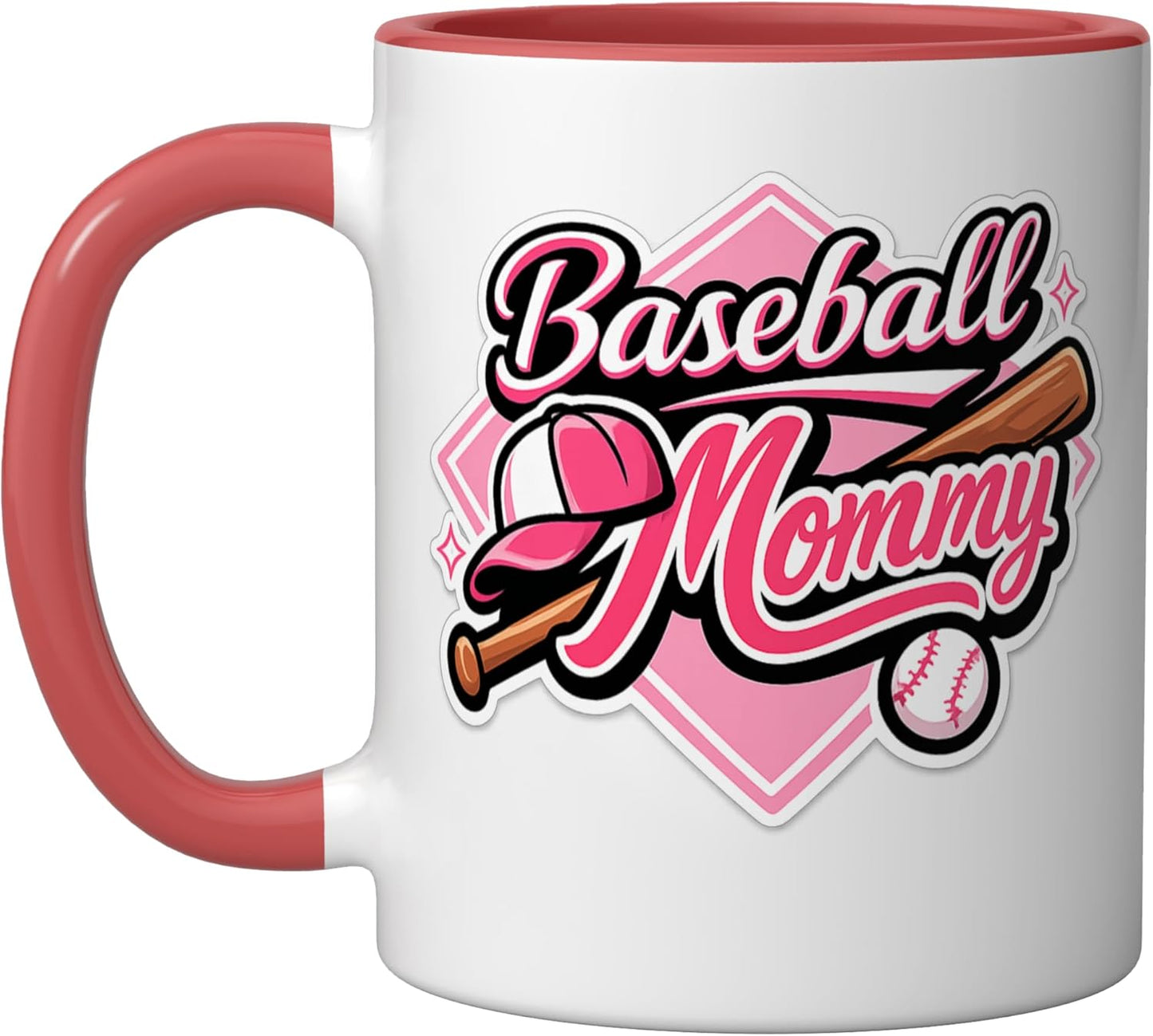 Taza Cerámica Diseño Juego Día Rosa con Letras