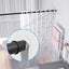 6 Soportes adhesivos para barra ducha sin taladrar 30lb