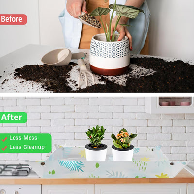 Tapete para plantas 40.2pulg suculentas cactus jardineria