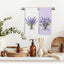 Set 2 Toallas Cocina Lavanda Decorativas Morado