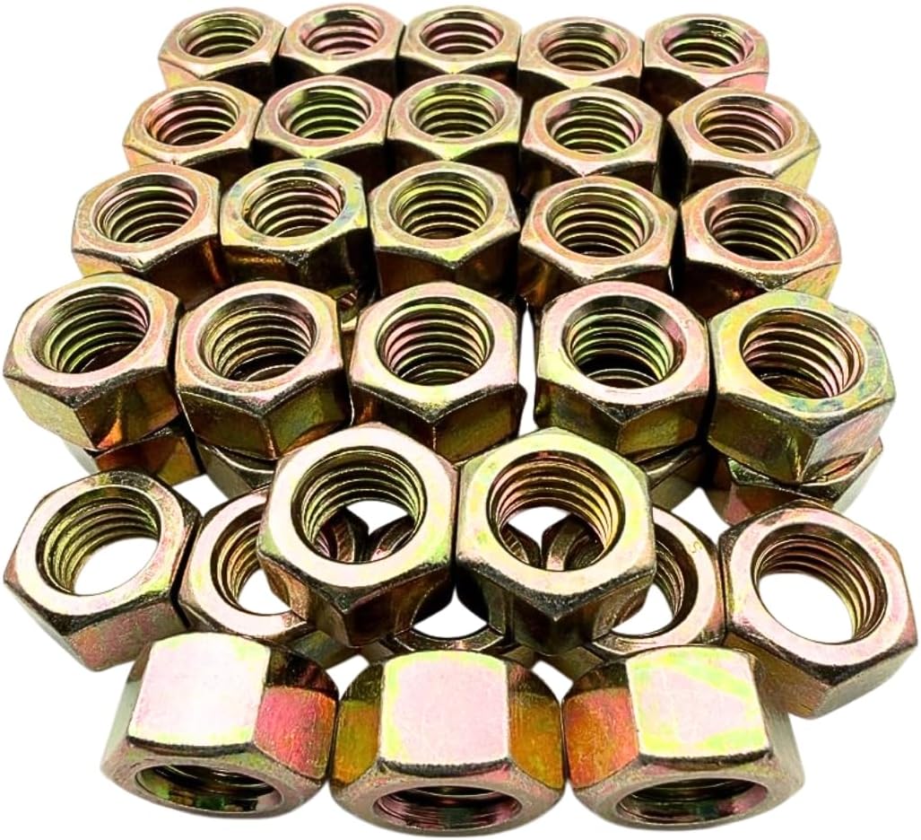 Tuercas hex 1/2-13 comp grado 8 paquete 50