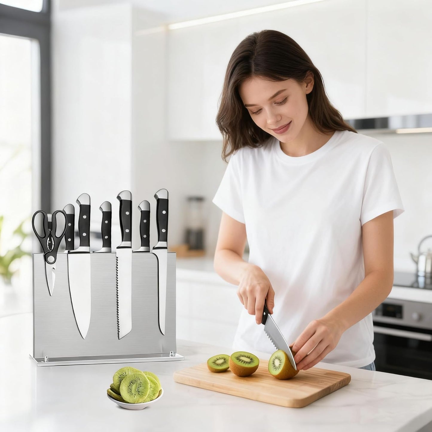Porta cuchillos magnético para cocina