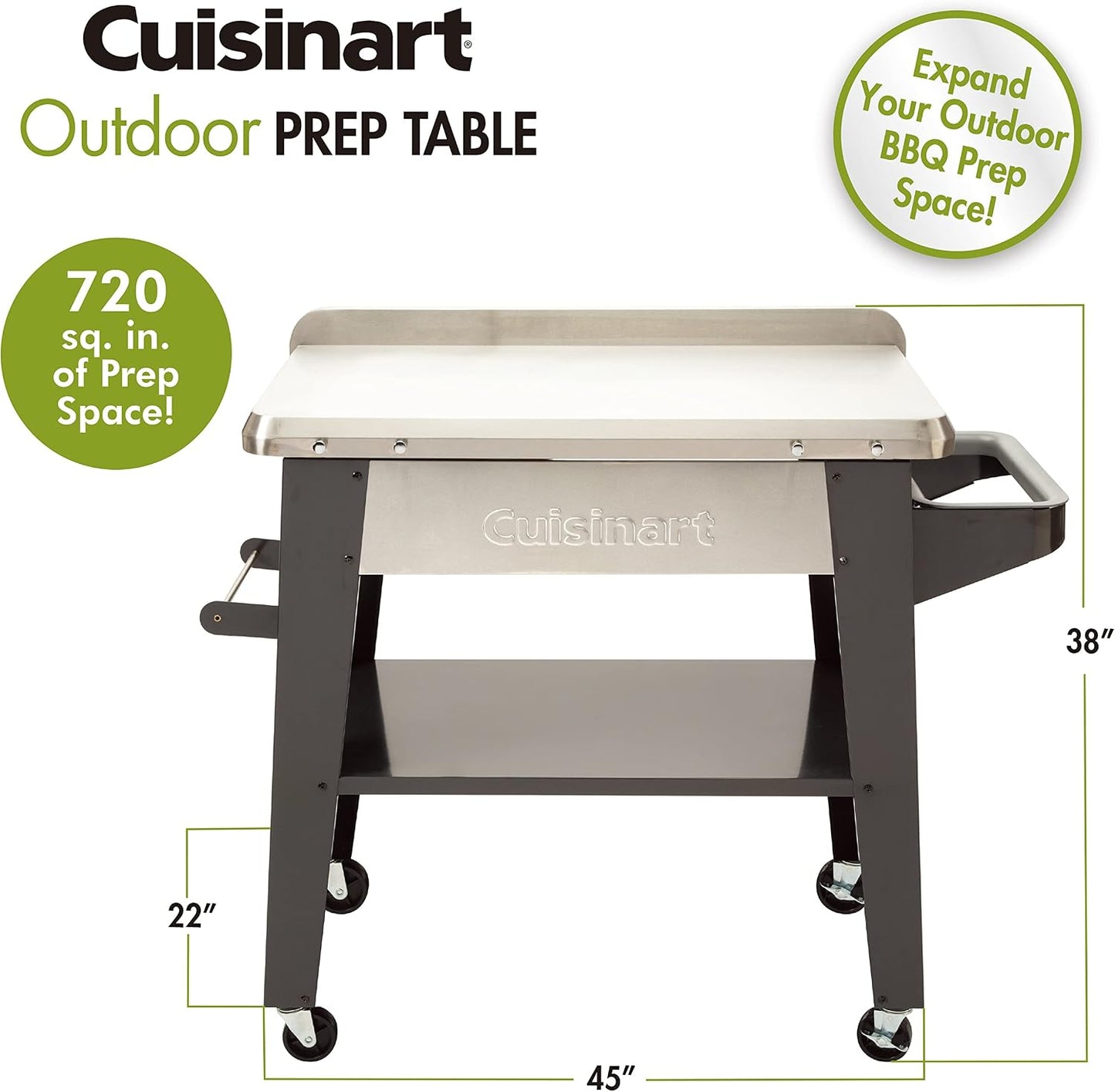 Mesa parrilla acero inox exterior CPT-194