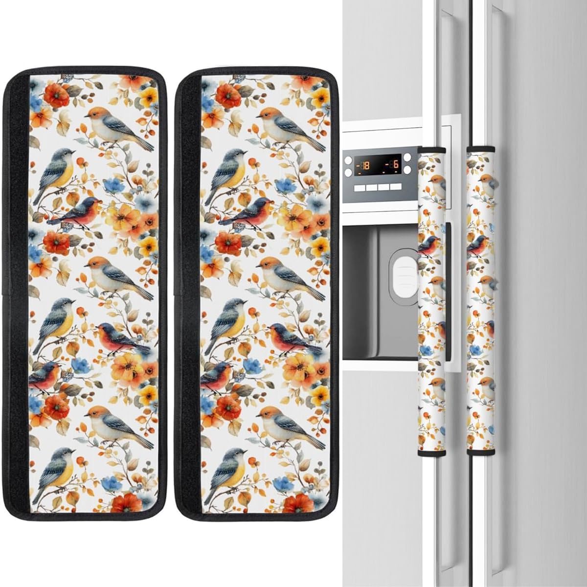 Fundas neopreno para manijas nevera 2 pzas