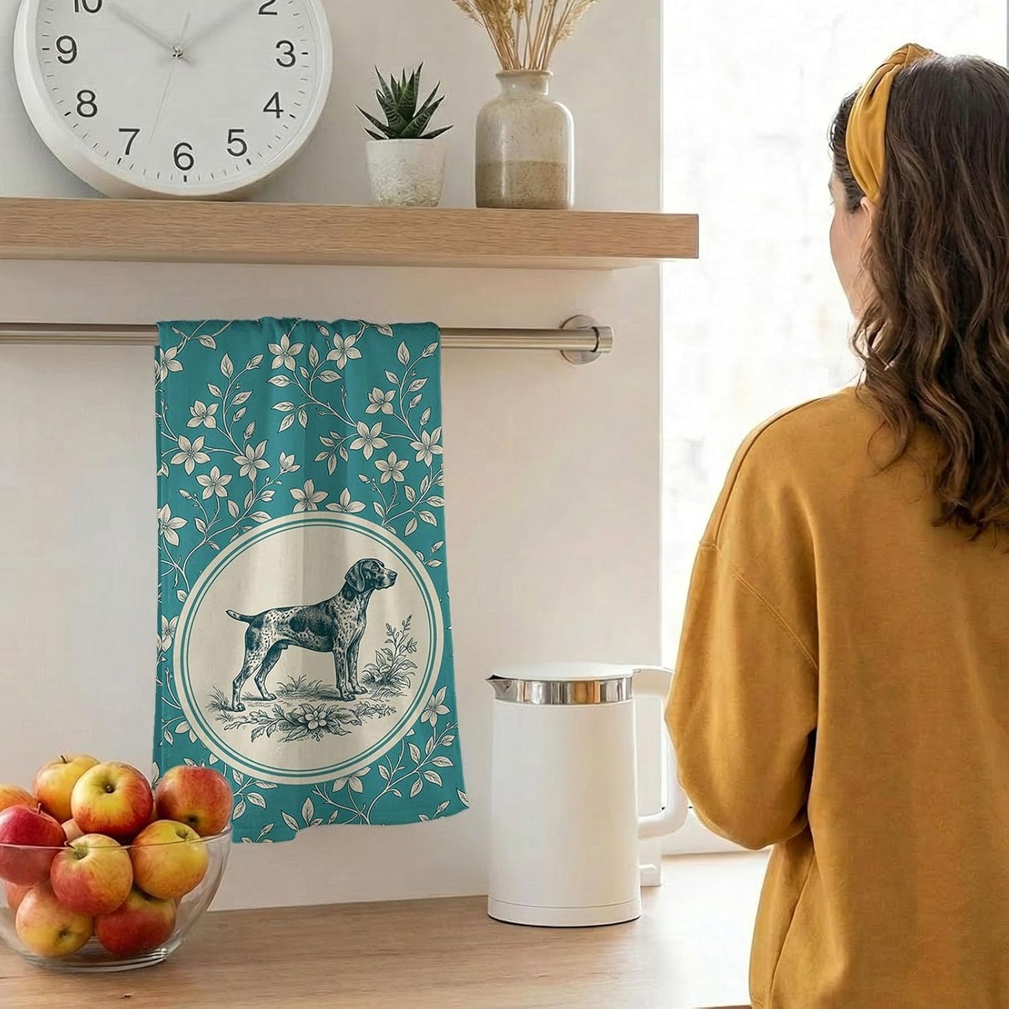 Toallas cocina para perros amantes 2 Pzas decoración