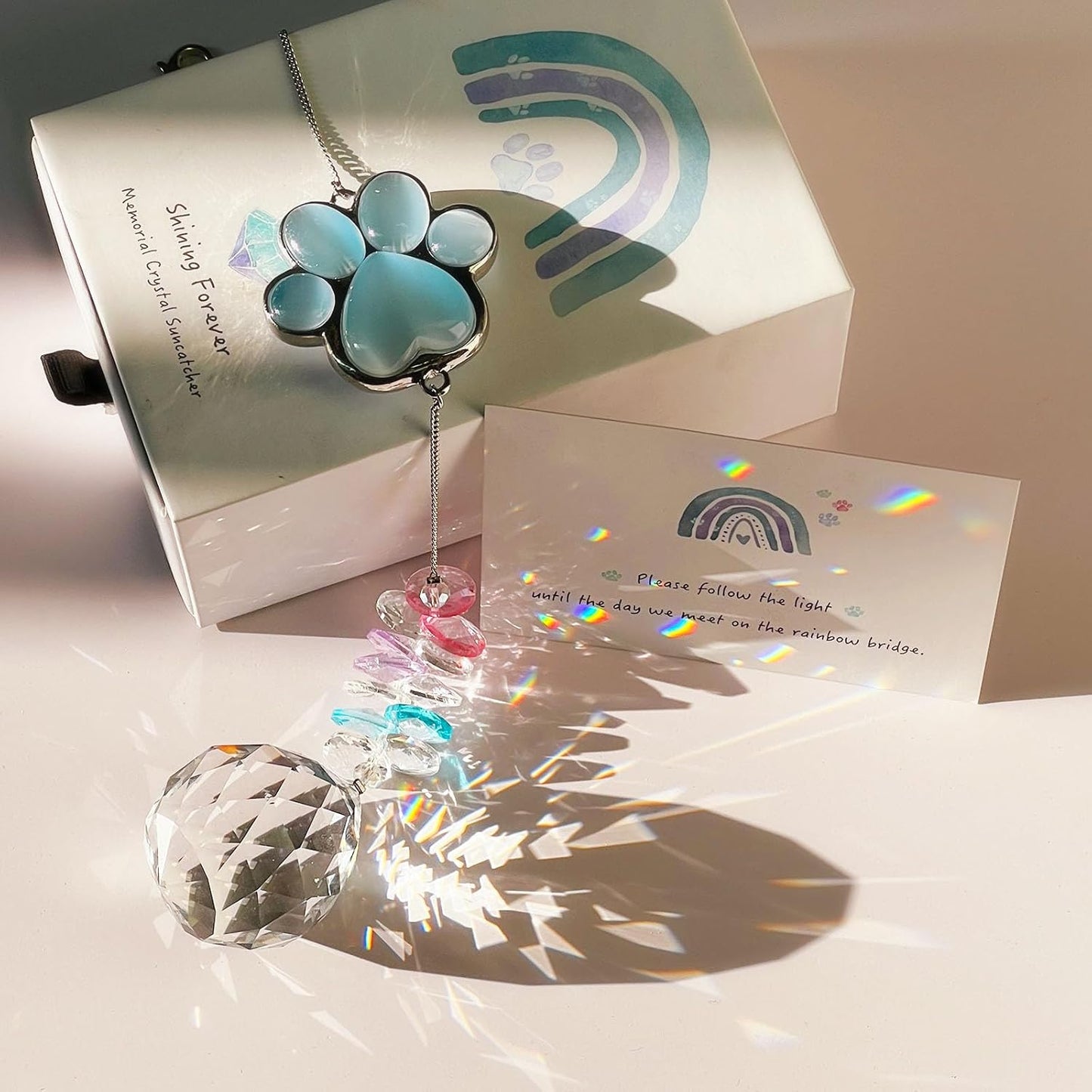 Atrapasoles conmemorativo para perros regalo duelo