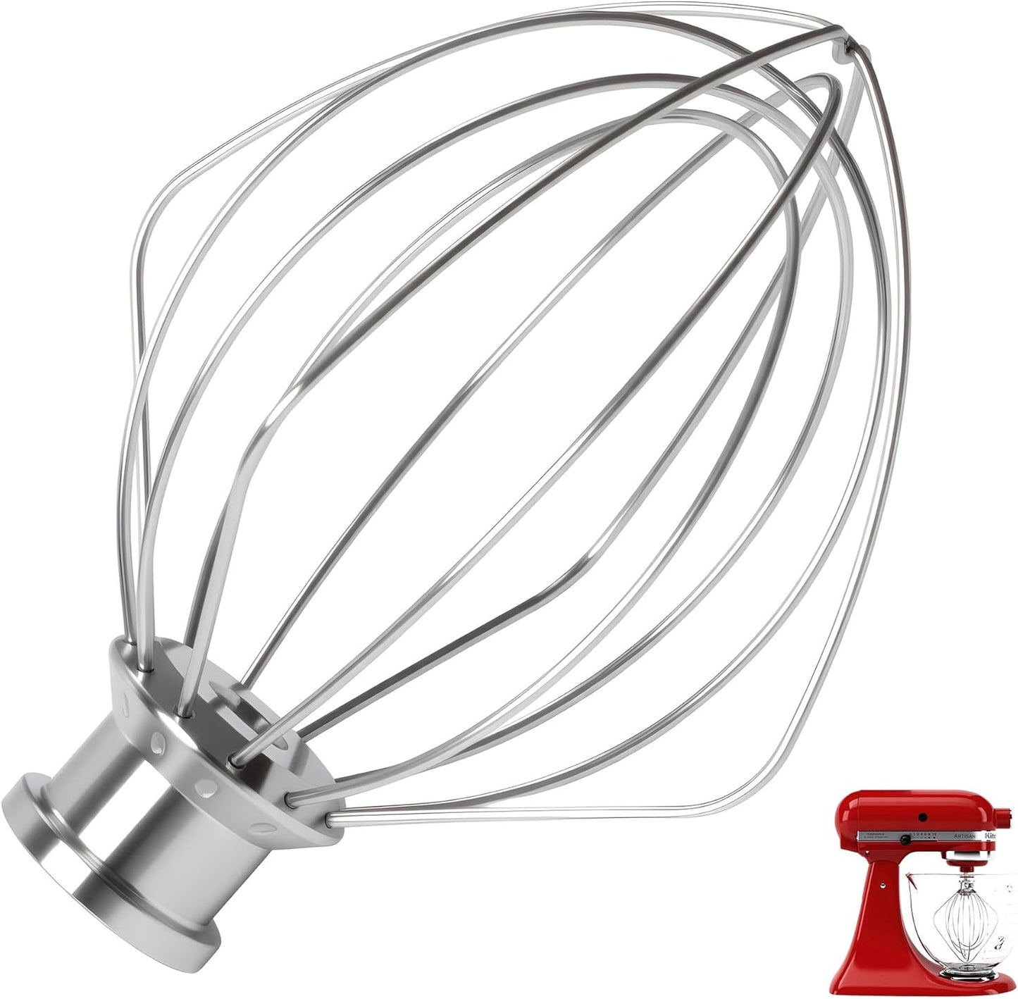 Accesorio batidor acero inox 6 hilos comp 4.5-5qt