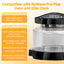 Tapas plástico comp Nuwave Pro Plus y Elite transparente