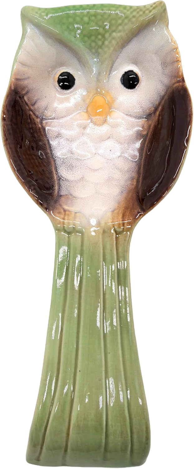 Soporte de cuchara de cerámica para espátula pinzas utensilios de cocina