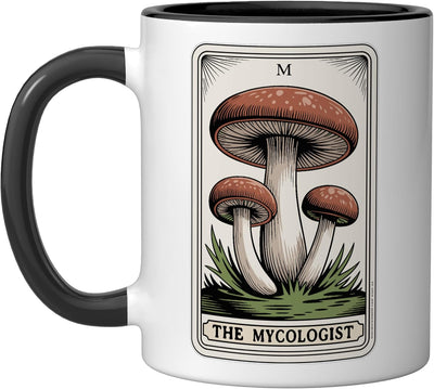 Taza Cerámica Setiembre Madera Forrajeo Hongos