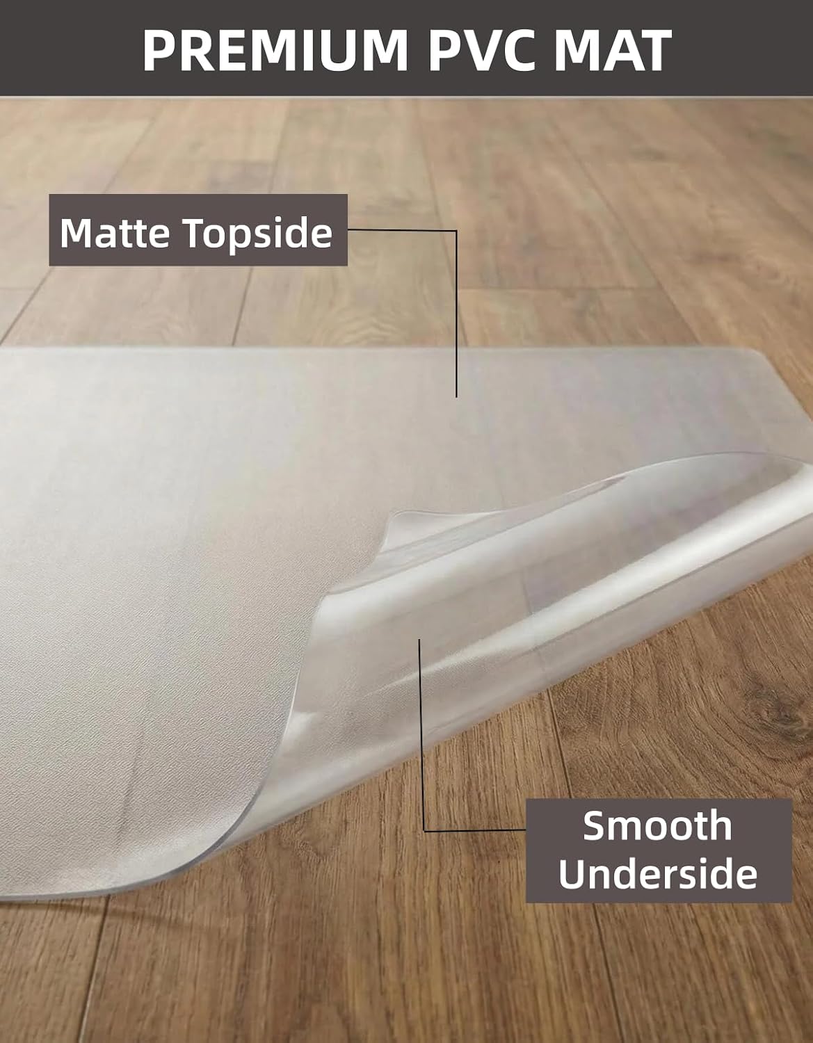 Tapete transparente antideslizante para pasillo cocina entrada
